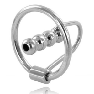 Anillo Glande con plug uretra 28mm
