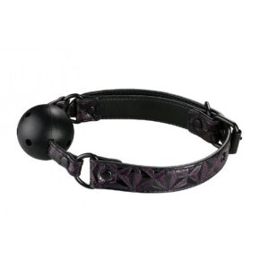 Mordaza transpirable sencilla color Morado