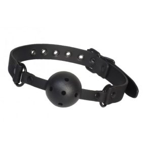 Mordaza transpirable sencilla color Negro