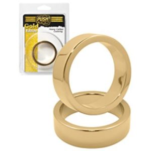 Anillo erección dorado de gran calibre