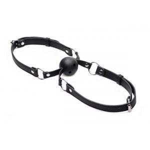 Mordaza doble con bola transpirable